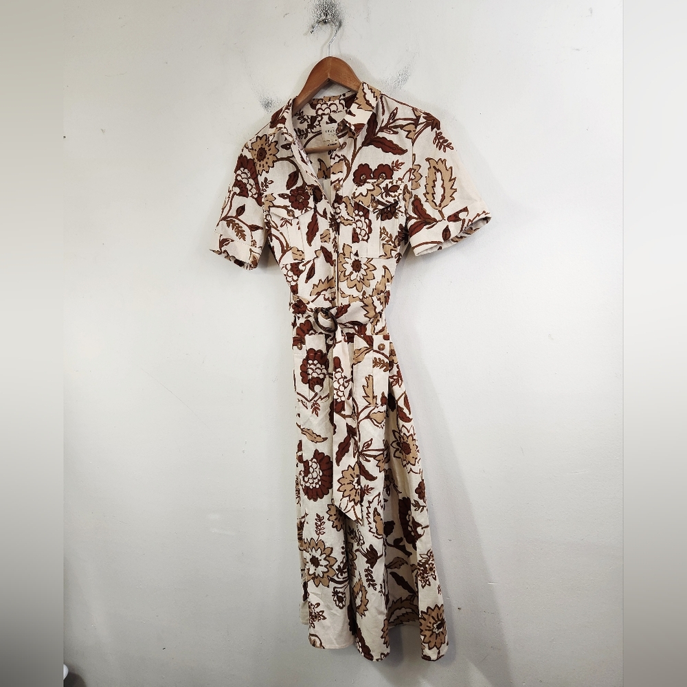 Sezane Raquel Midi Dress - Picture 3 of 11